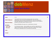 Tablet Screenshot of debmenz.com